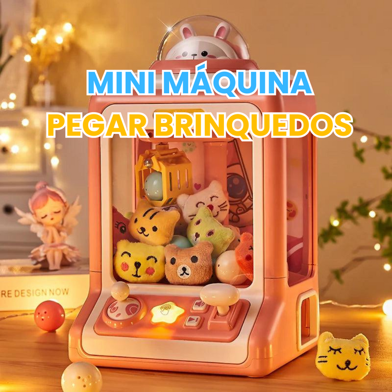 Mini Máquina Pegar Brinquedos - Criativa Kids