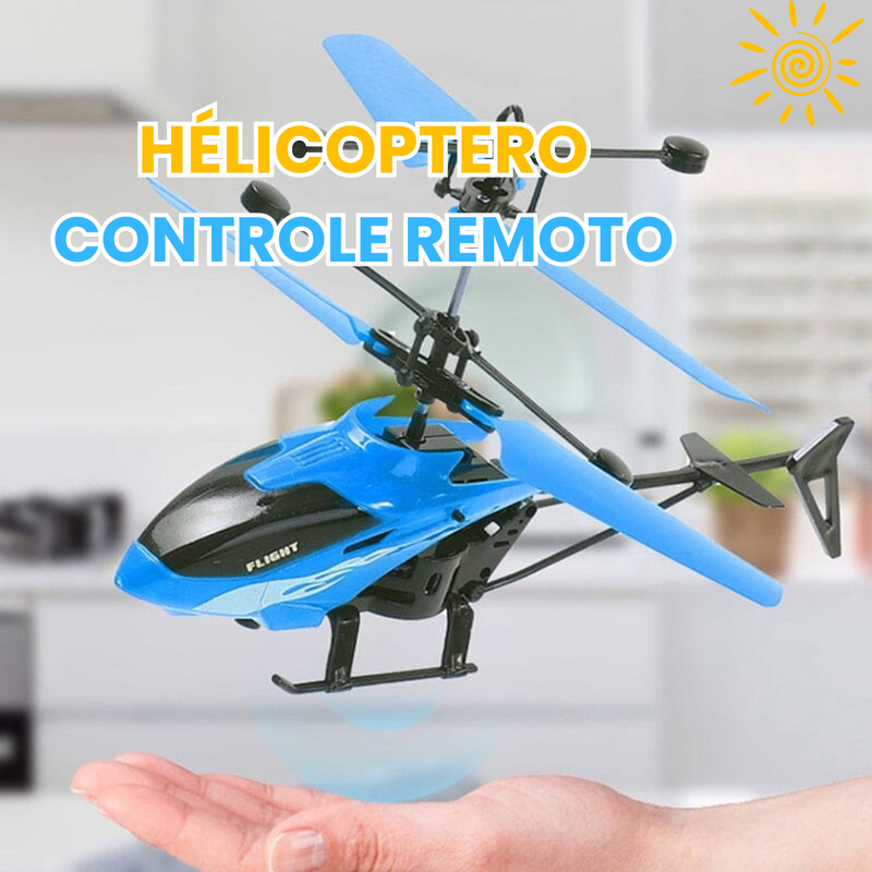 Mini Helicóptero de Controle Remoto - Criativa Kids