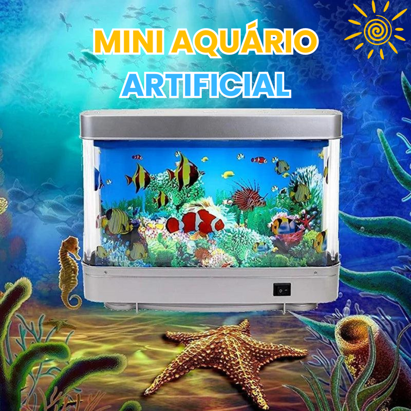 Aquário em Movimento Artificial - Criativa Kids