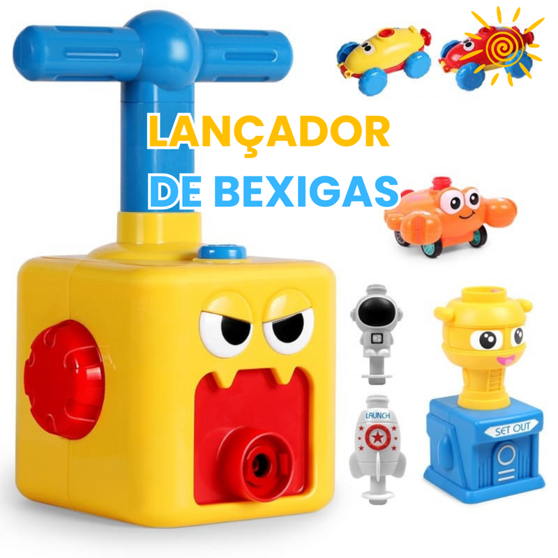 Brinquedo Lançador de Bexigas e Balões + 18 Bexigas de Brinde - Criativa Kids