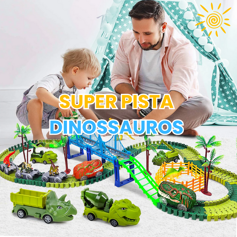 Super Pista de Dinossauros - Edição Limitada - Criativa Kids