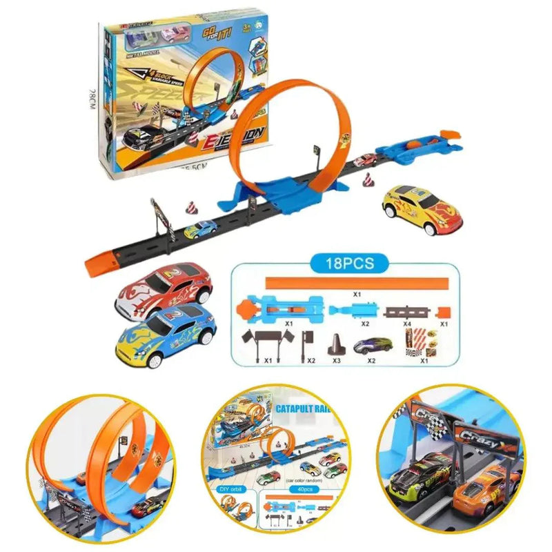 Pista De Carrinho Infantil Looping - Criativa Kids