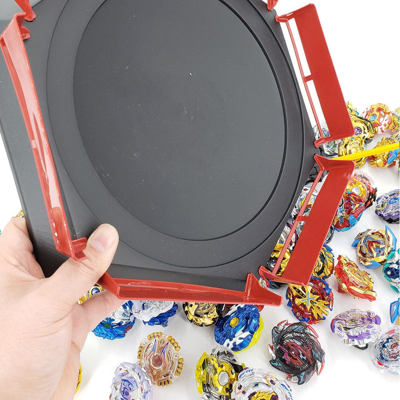 KIT COM 8 BEYBLADES + LANÇADORES - Criativa Kids