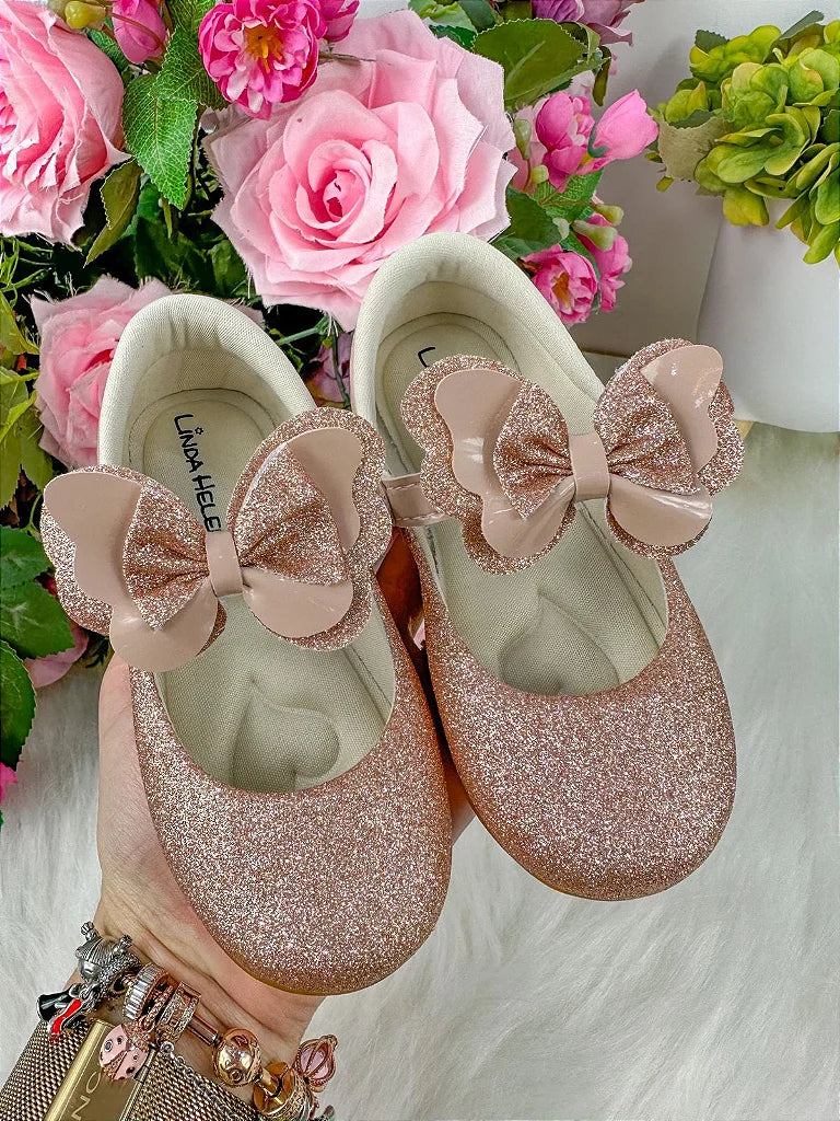 Sapatilha Flor di Mila Baby – Elegância, Conforto e Versatilidade para Sua Princesa!