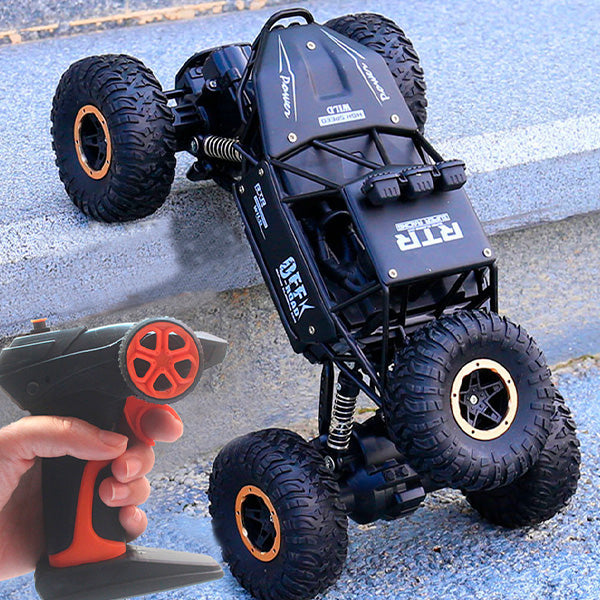 Rock Crawler Off Road 4x4 - Carrinho de Controle Remoto - Criativa Kids