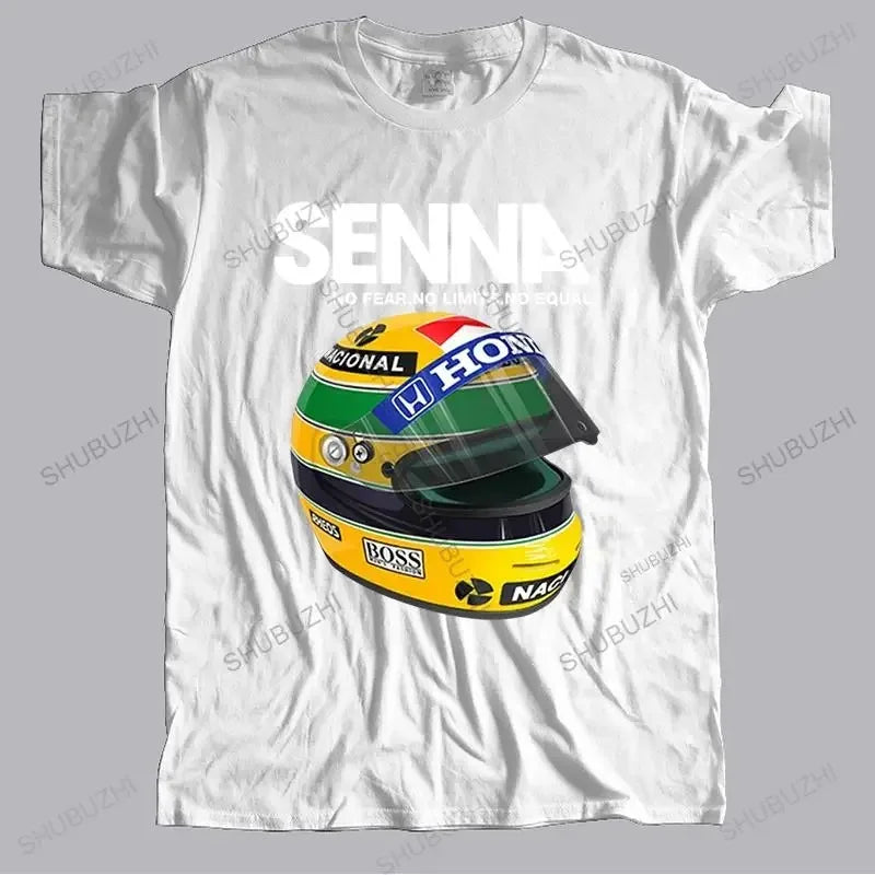 Camisa com CAPACETE Ayrton Senna