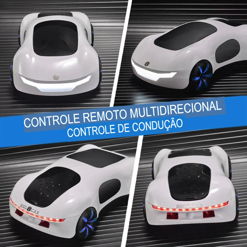 Cyber Car - Carrinho Drift de Controle Remoto Futurista - Criativa Kids