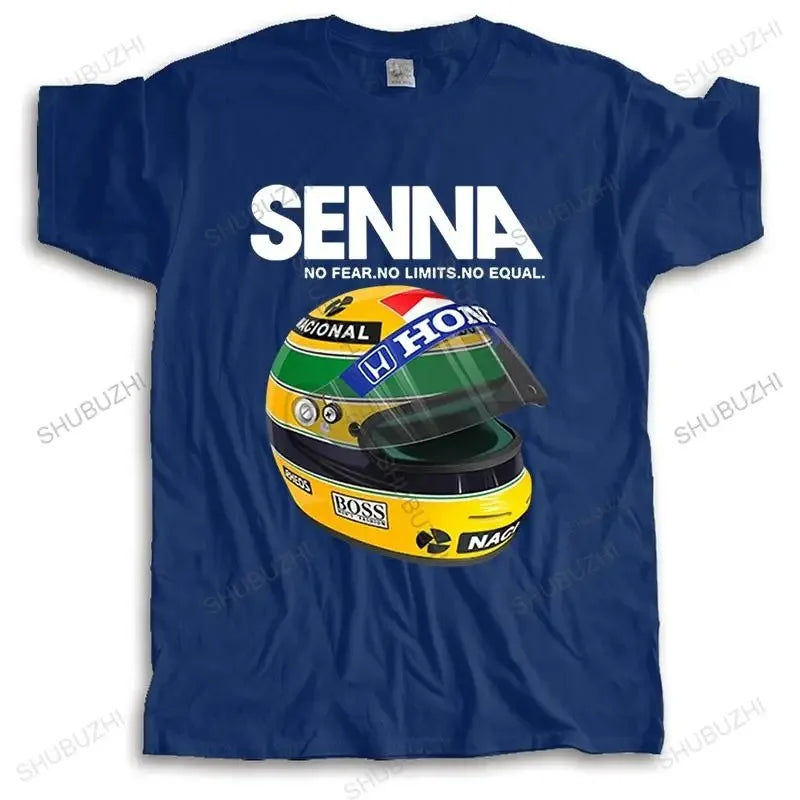 Camisa com CAPACETE Ayrton Senna