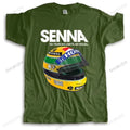 Camisa com CAPACETE Ayrton Senna