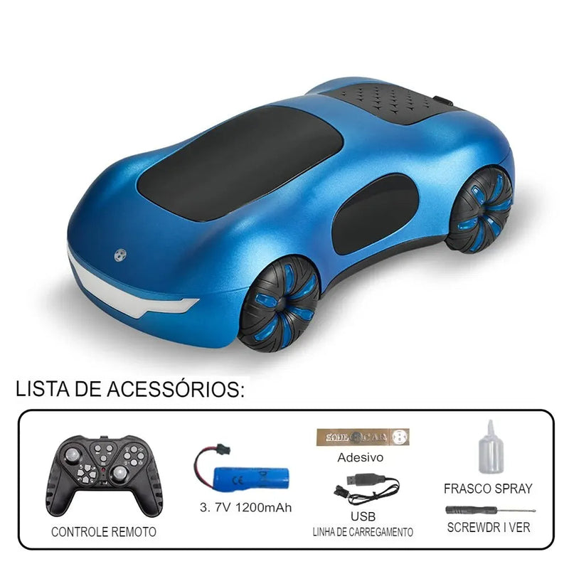 Cyber Car - Carrinho Drift de Controle Remoto Futurista - Criativa Kids