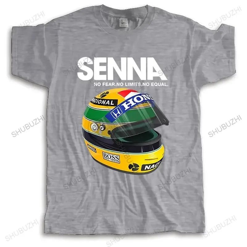 Camisa com CAPACETE Ayrton Senna