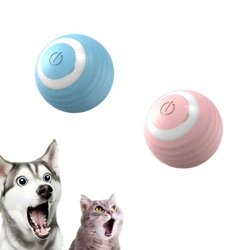 Rolling Magic Ball para Animais de Estimação, Brinquedos Interativos Inteligentes, Interior, Eletrônico, Cat Game Acessórios