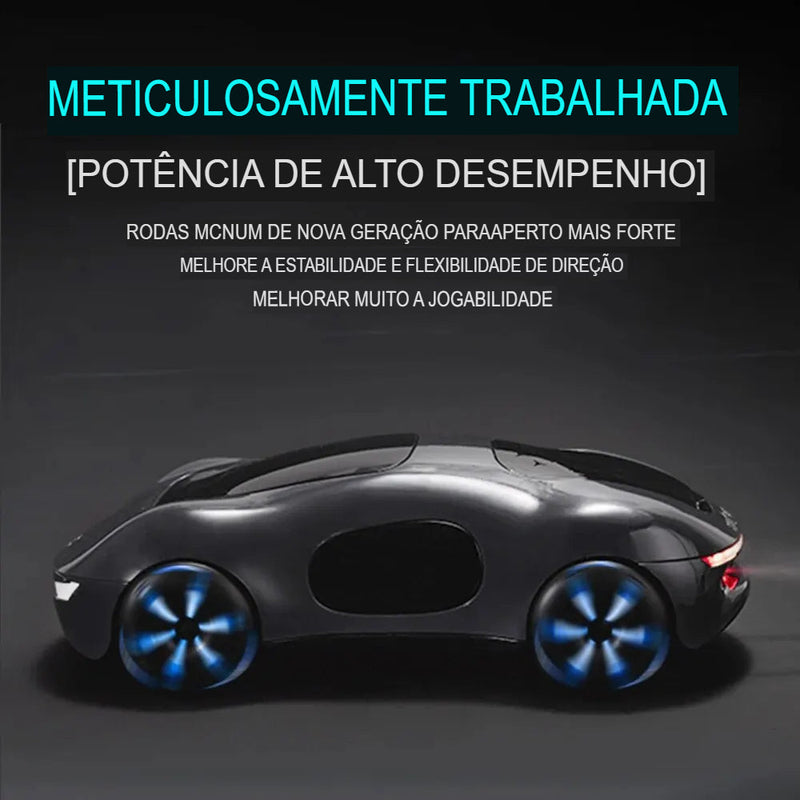 Cyber Car - Carrinho Drift de Controle Remoto Futurista - Criativa Kids