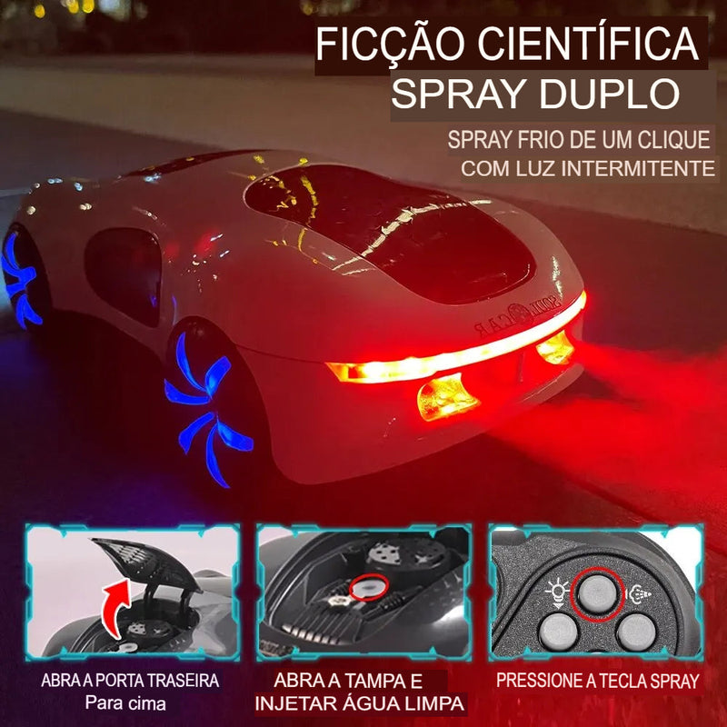 Cyber Car - Carrinho Drift de Controle Remoto Futurista - Criativa Kids