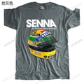 Camisa com CAPACETE Ayrton Senna