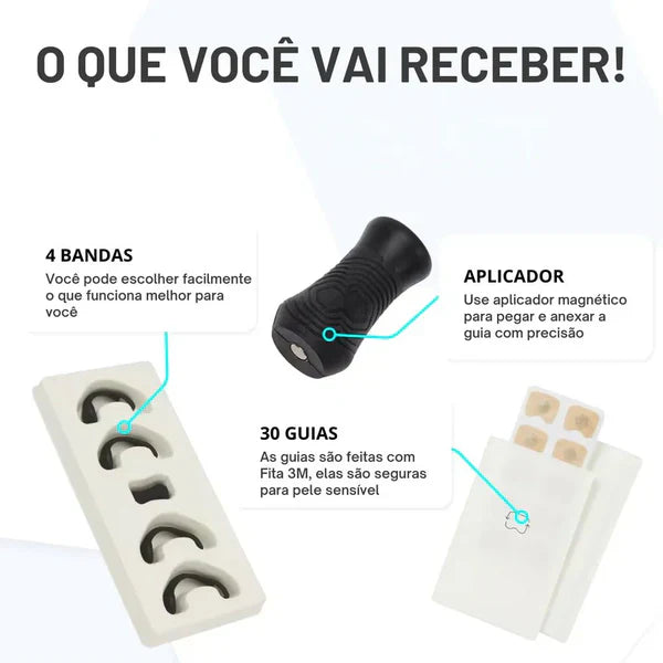 Kit dilatador Nasal Magnético + Respira