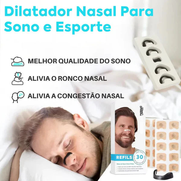 Kit dilatador Nasal Magnético + Respira