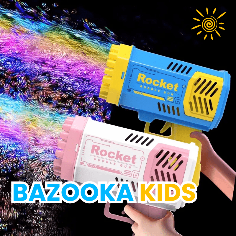 Bazooka Kids - Bazuca de Bolhas de Sabão - Criativa Kids