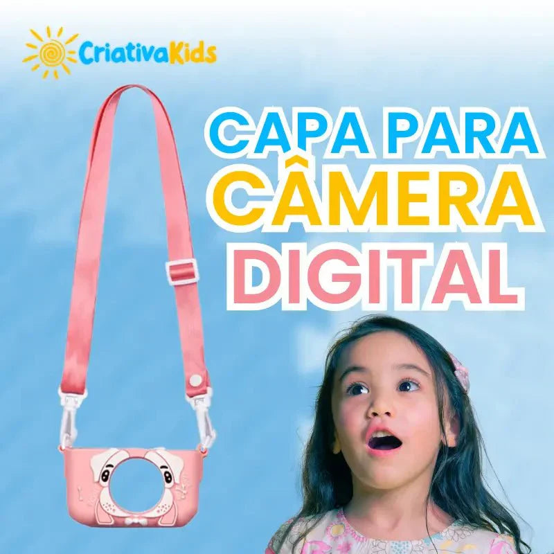 Capa para Câmera Digital - Criativa Kids