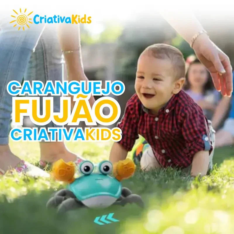 Caranguejo Fujão Criativa Kids