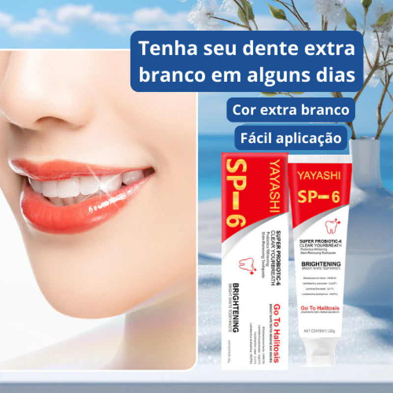 (Compre 1 leve 2) Novo Dental White SP-6 - Dente Extra Branco Rápido - Lançamento 2025