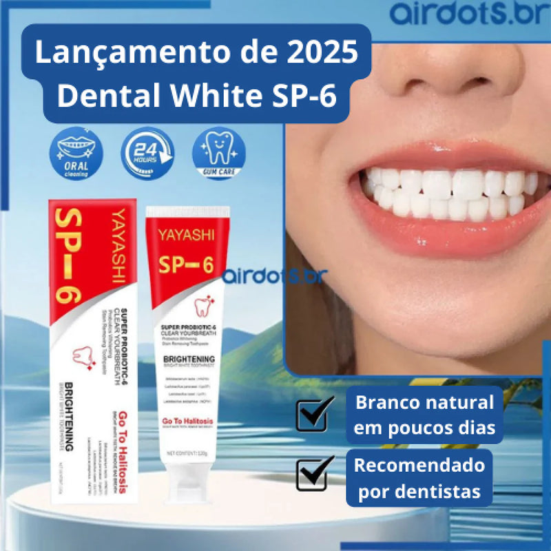 (Compre 1 leve 2) Novo Dental White SP-6 - Dente Extra Branco Rápido - Lançamento 2025