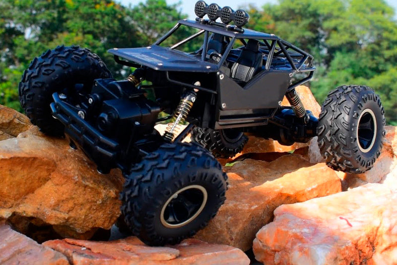 Rock Crawler Off Road 4x4 - Carrinho de Controle Remoto - Criativa Kids