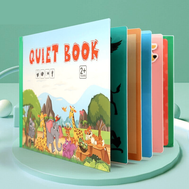 QUIET BOOK: Meu primeiro livro Montessori - Criativa Kids