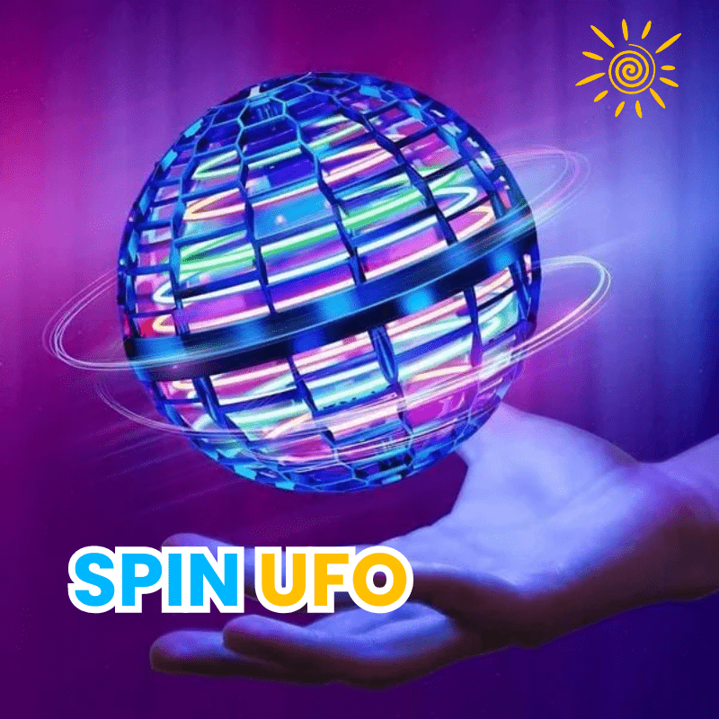 Spin UFO - Esfera Voadora Inteligente - Criativa Kids